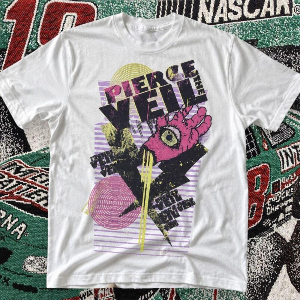Pierce The Veil Punk Graphic Tee White Unisex